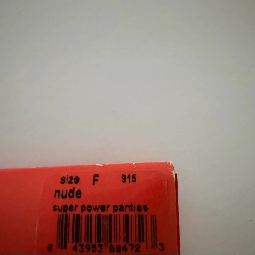 SPANX In-Power Line Super Power Panties,‎ Sz. F, Nude NWT